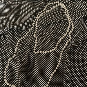 36” Costume Jewelry Pearl Strand Long Necklace Flapper Roaring 20’s Great Gatsby